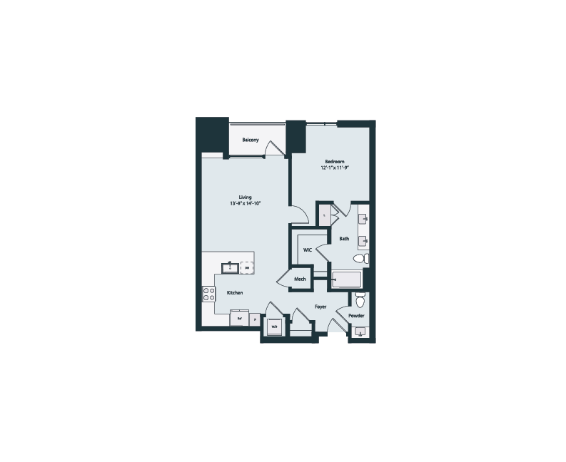 Floor plan layout diagram for A3-2